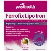 Good Health Products Ferrofix Lipo Iron
